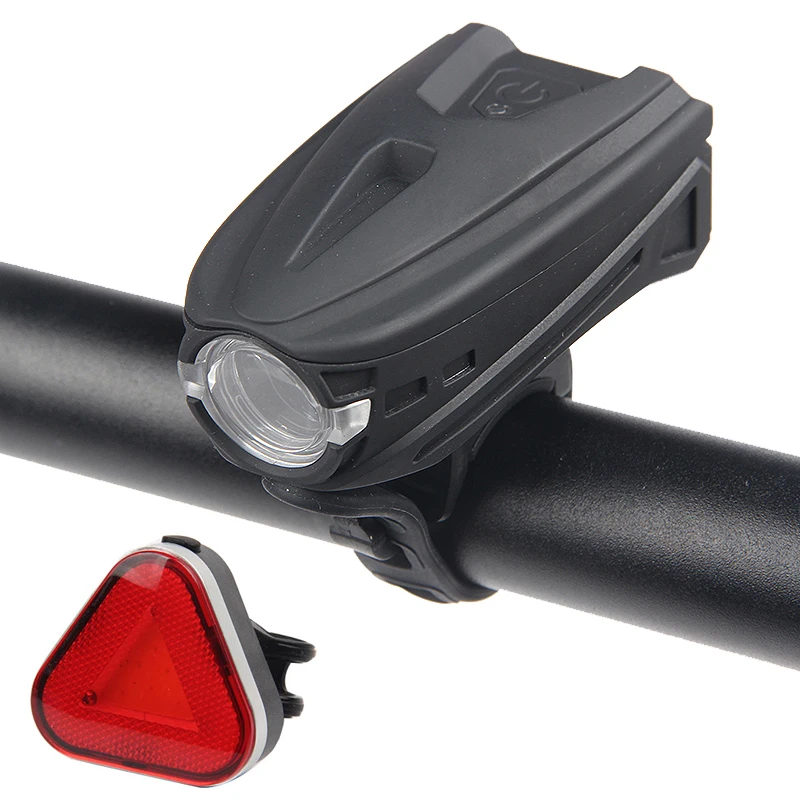 

RUTVEING Bicycle Lamp Touch Screen Switch 5 Model 1200 mAh USB Charge Cycling Light With USB Taillight Set Bicycle Accessories
