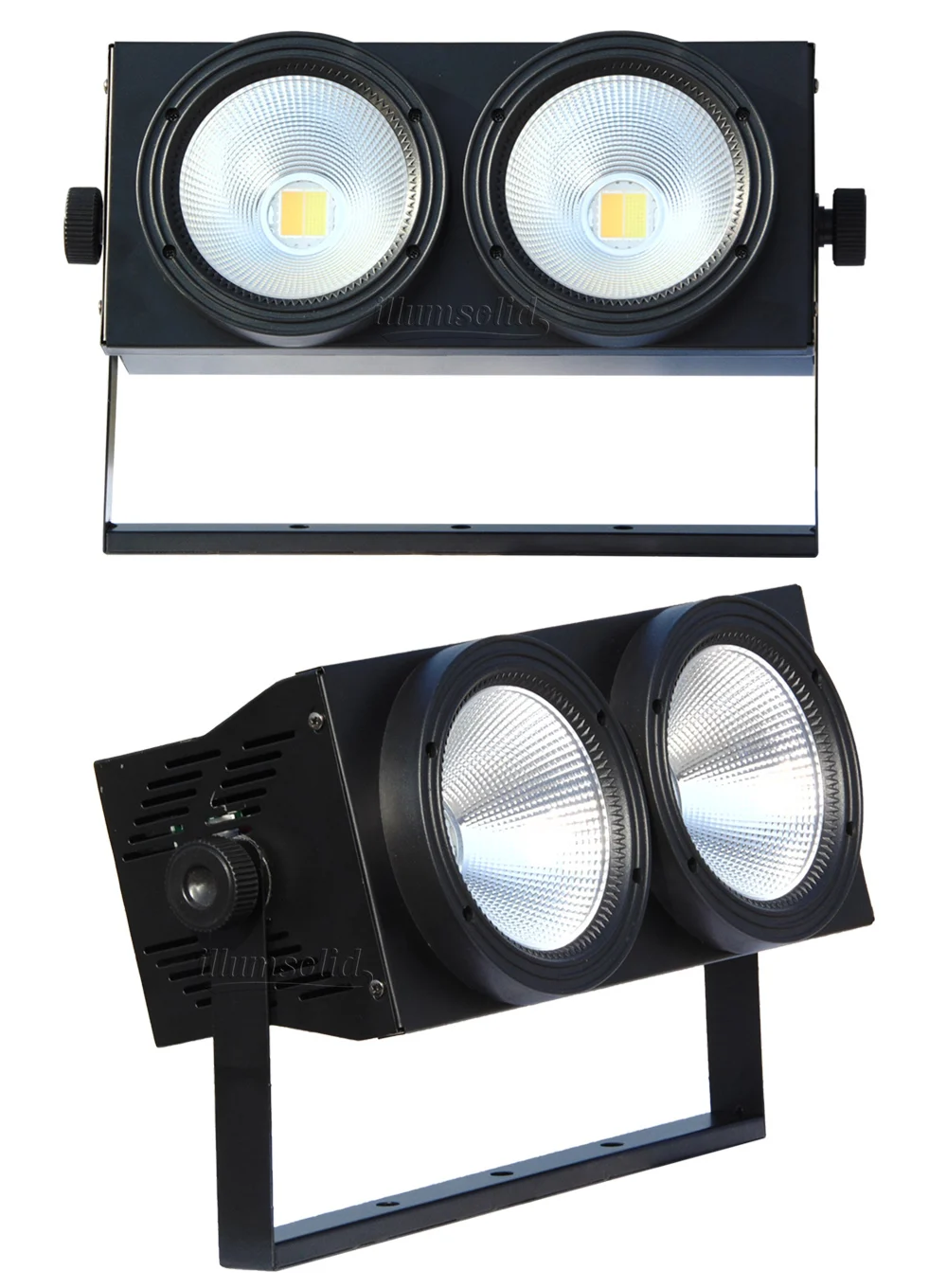 4 Olhos Par Levou Luz 4x100 w Blinder Professional Combinação Positiva Branco e branco Quente 10 4 olhos par led luz 4x100 w