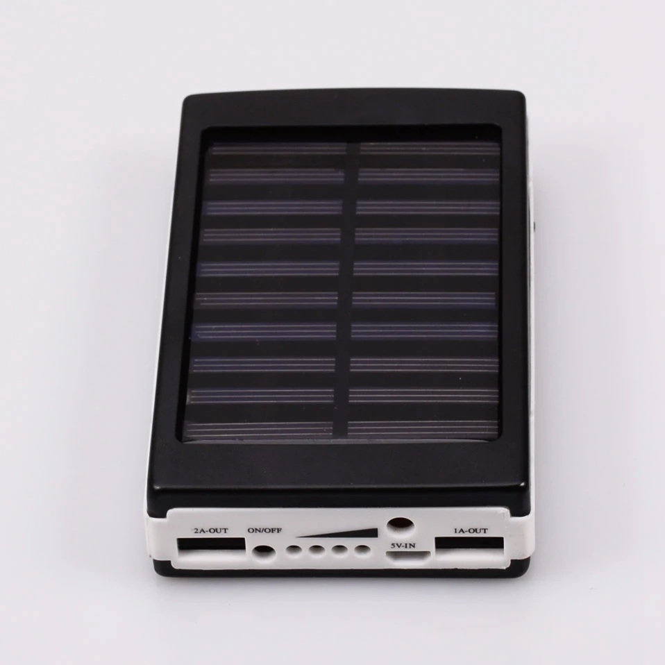 Dual USB Solar Power Bank Kit Case Universal 518650 DIY Powerbank Box with LED Portable Power Bank For Samsung Phone Charger    (17)