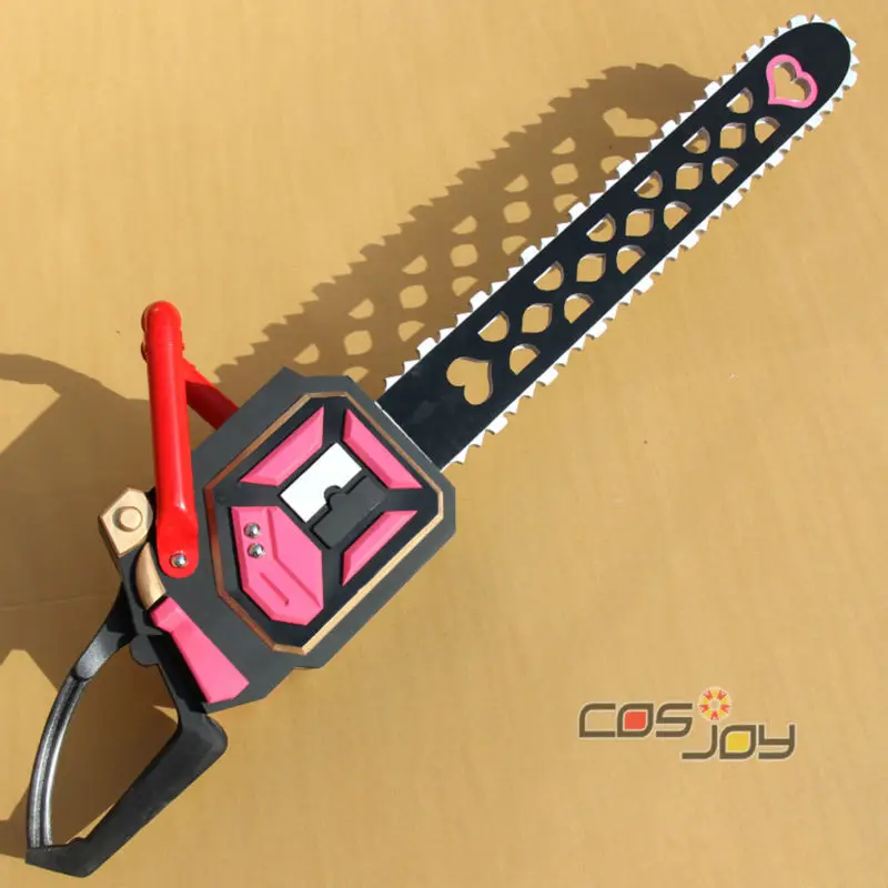 

0180 47" Lollipop Chainsaw Juliet Chainsaw PVC Replica Cosplay Prop