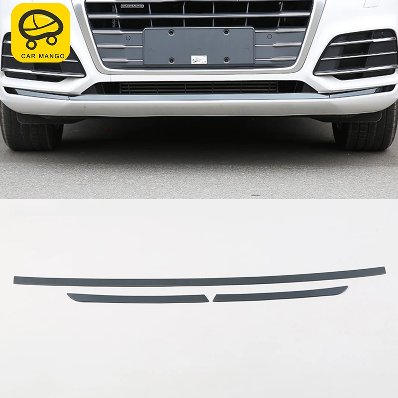 CARMANGO For Audi Q5 2018 Accessories Stainless Steel ABS