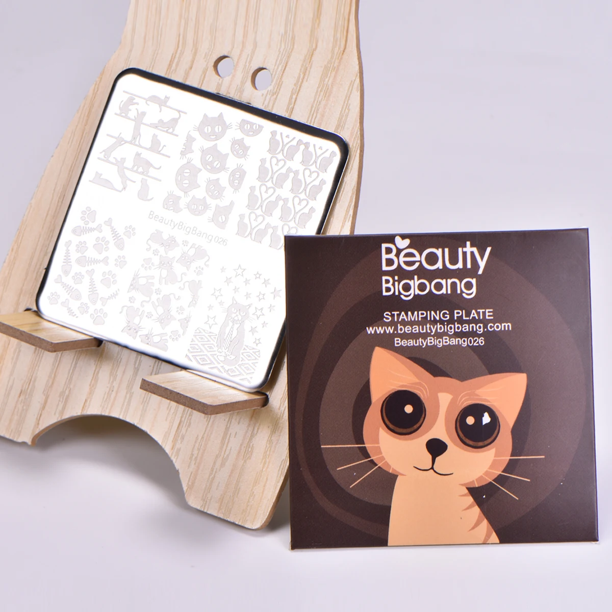 BeautyBigBang штамповочная пластина 6*12 см для дизайна ногтей Кошка Собака Рыба изображение формы Винтаж Дизайн ногтей штамп шаблон пластина BBB XL-008