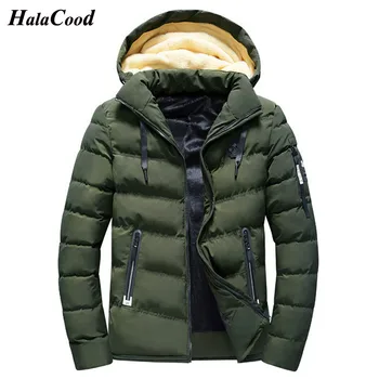 

Hot Sell New Fashion Winter Thicken Jackets Men Parkas Padded Hooded Coat Mens Warm Camperas Windproof Plus Size Quilted Jacket