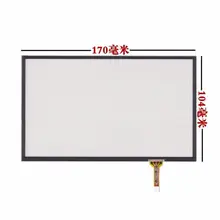 7,4 дюймовый экран внешний экран для рукописного ввода Audi q7 автомобиля сенсорный экран обновить автомобильный щиток 170*104