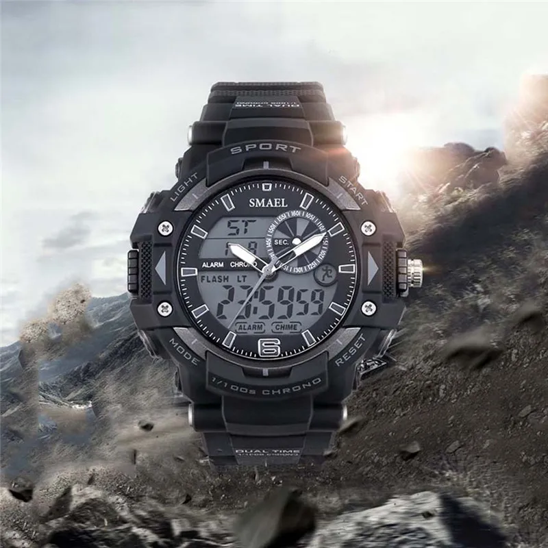 

Erkek Kol Saati Youth Luminous Waterproof Running Men's Watch Men's Fashion Bright Gold Watch Relogio Masculino Reloj Hombre YD