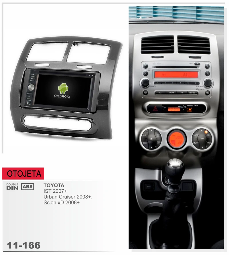 Frame Android 6 0 Car Dvd For Toyota Ist Urban Cruiser