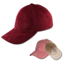 Hot New Women’s Baseball Caps Autumn Winter Hats For Women Suede Gorras cap Street Hip Hop Snapback Hat Casual Travel Sun gorra