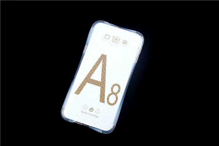 DHL 100 шт./лот ударопрочный ТПУ Прозрачный чехол для Samsung Galaxy A5 A5000/A7 A700/A8 A8000/A9 A9000|cover