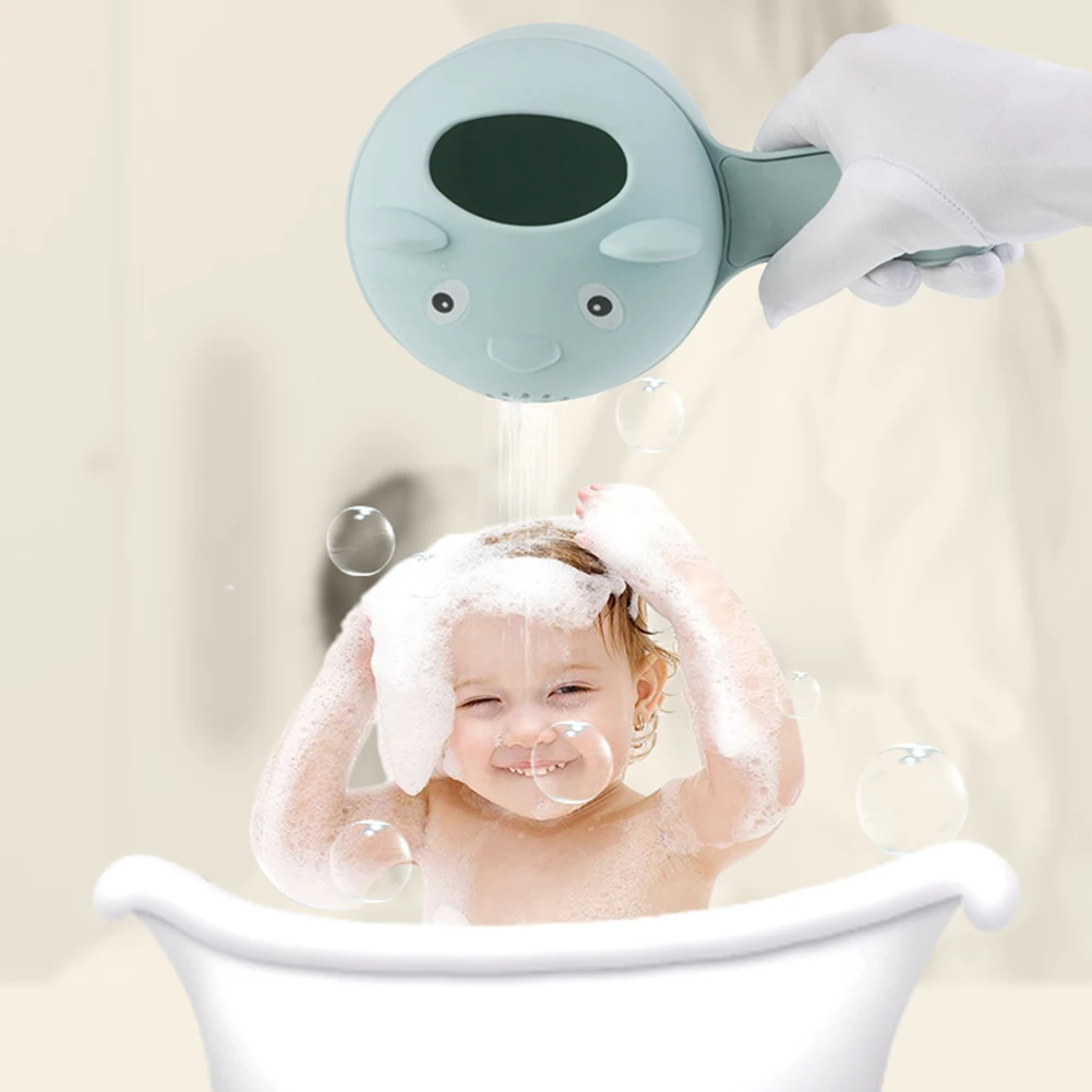 Детский шампунь чашка ванна для младенцев ковш разбрызгиватель воды ковш Ручная стирка дефлектор воды младенца ванночка помощник