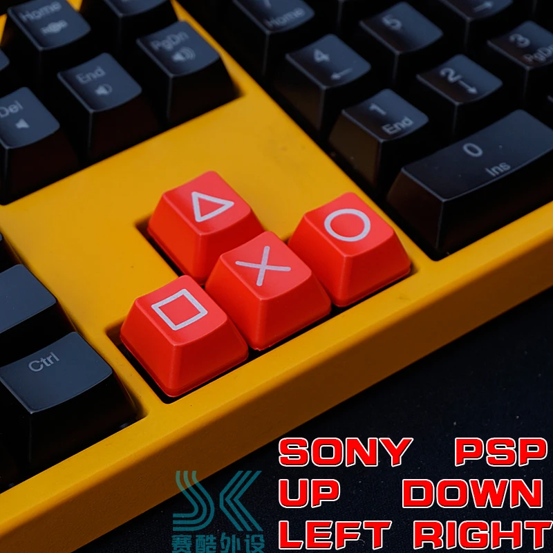  Mechanical keyboard ABS Pervious to light keycap direction key up and down Left right cherry mx arr