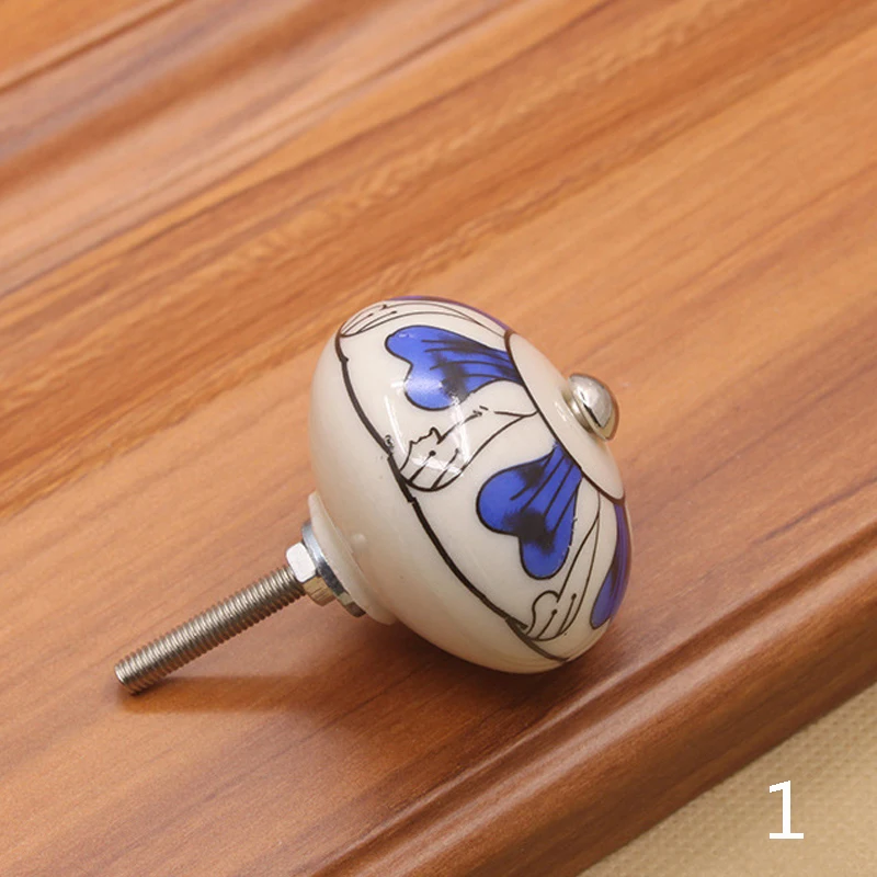Мебельная фурнитура 40 мм ручка для мебели керамические ручки для ящиков шкафа и ручки дверный шкаф кухонные ручки