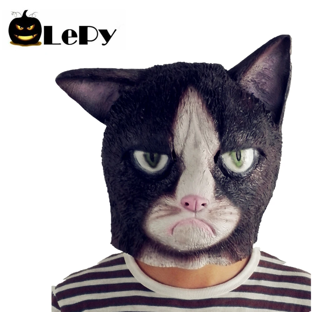 Chat En Colere Tete Latex Masque Sobre Noir Blanc Chat Couple Masque Halloween Cosplay Costume Prop Respirant Festival Fete Fournitures Aliexpress Chat En Colere Tete Latex Masque Sobre Noir Blanc Chat Couple Masque Halloween Cosplay Costume Prop Respirant Festival Fete Fournitures Aliexpress