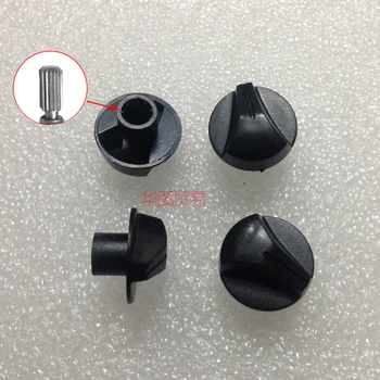 

5pcs potentiometer switch black knob cap / 6mm hole switch audio audio volume knob cap / power knob flower shaft high 14.5mm