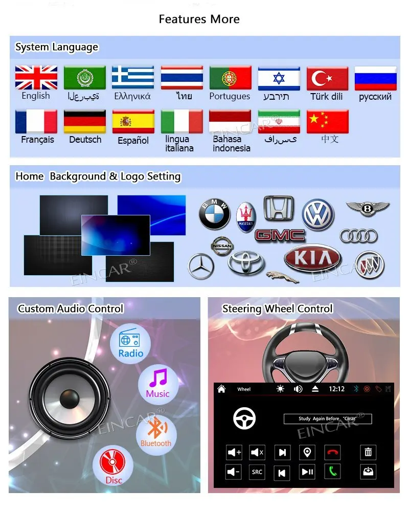 Best Double 2 Din Car Radio Stereo DVD Player Backup Camera 6.2