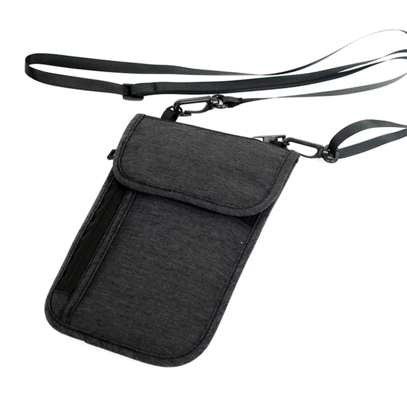 Buy Fashion Neck Hanging Travel Passport Cover Wallet