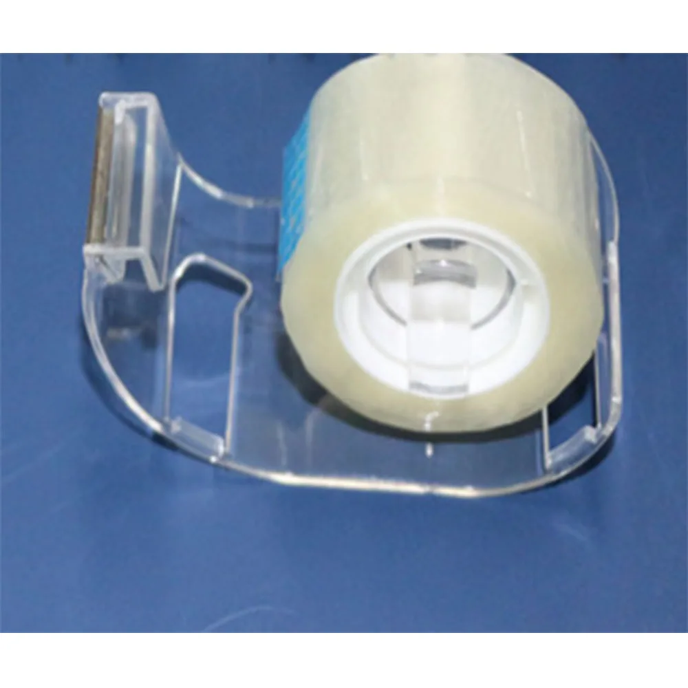 

Mini Useful Protable Tape Cutter Stationery Single-sided Single-shell Transparent Tape Decoration Accessories Tape Dispenser