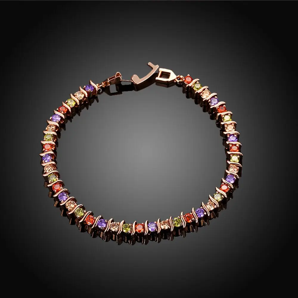 

A005 New Titanium Steel Bracelet for Women's Jewelry in 2019 Zircon as Fashion Gift in Europe and America