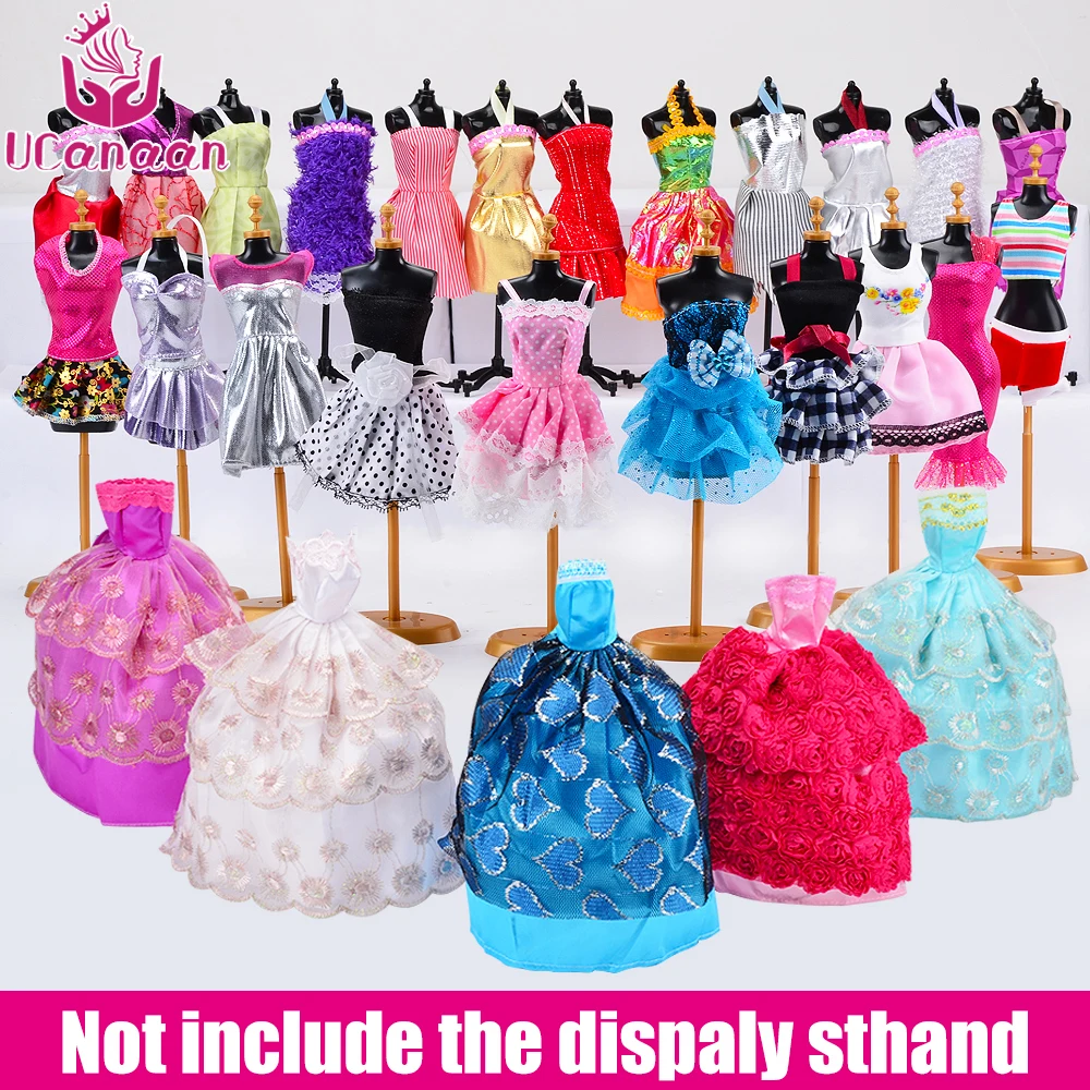 UCanaan DIY Dressup игрушки для девочек набор кукла принцессы детей подвижное шарнирное