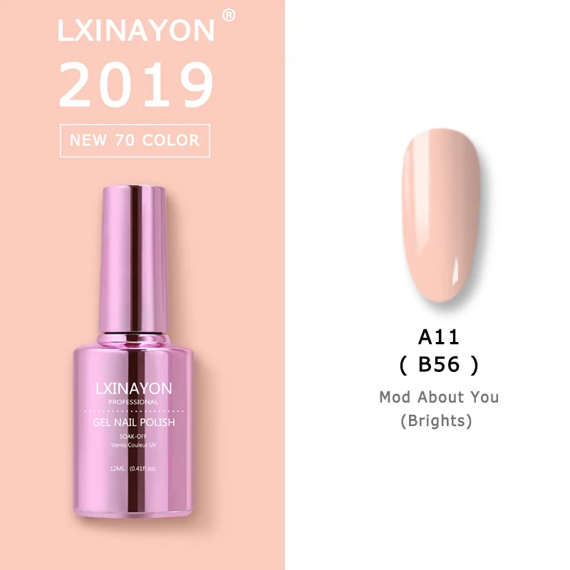 2019 هلام الورنيش هلام طلاء الأظافر الأشعة فوق البنفسجية مسمار الفن مانيكير نقع قبالة هلام مسمار Vernis شبه الدائم التمهيدي أعلى قاعدة معطف Lacque 12 ...