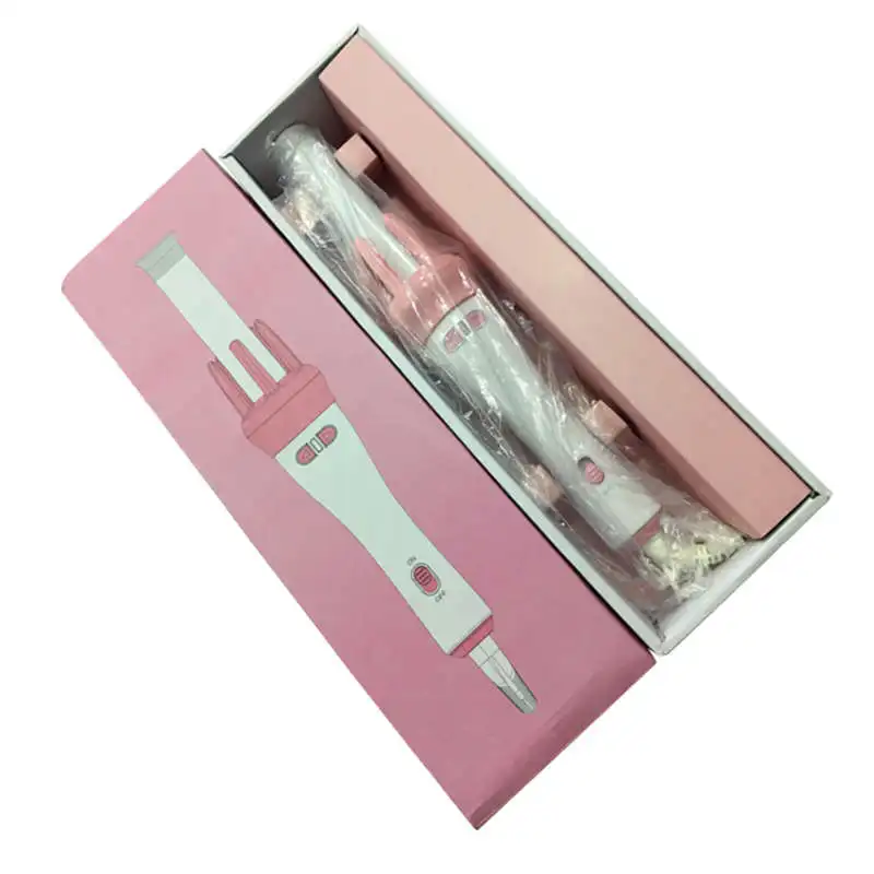 

Hair Curling Iron Hair Waver Pear Flower Cone Electric Hair Curler Roller Curling Wand 022B EU Plug