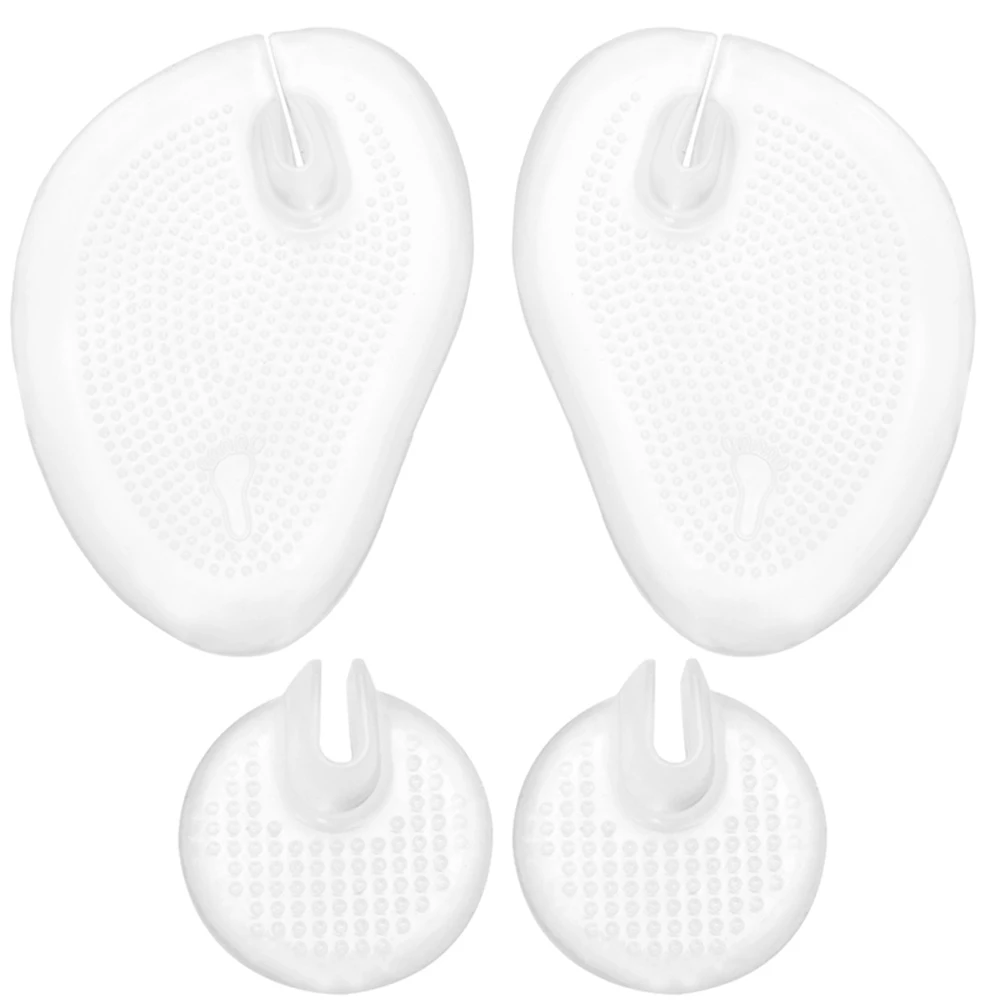 Shoe Insoles Heel Cushion Insole Heel Patch Insole Heel Insoles Toe Pads Forefoot Pads Invisible Flip Flop Sandals Silicone Slip Resistant