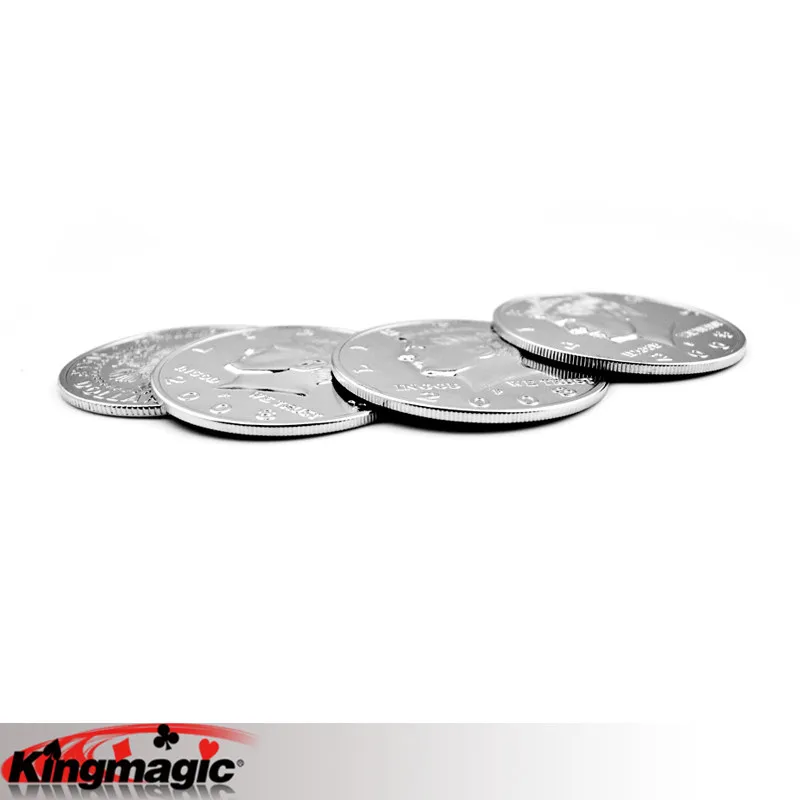 

Manipulation Coins Magic Tricks Props Toys Close up Magia