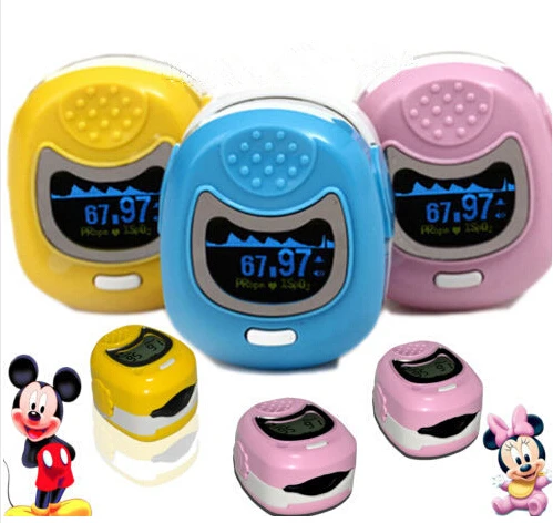 

CMS50QB Color Portable Handheld Pediatric Fingertip Diagnostic-tool Blood Oxygen Pulse Oximeter Monitor For Children