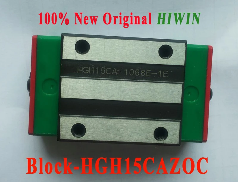 

HGH15CA Original Hiwin Linear guide raills block/Carriage Hiwin Bearings Carriage Slides