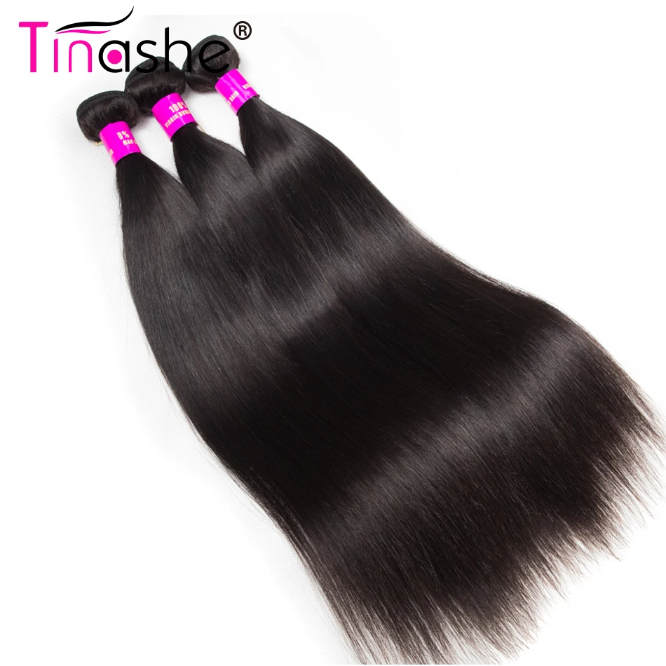 

Tinashe Hair Brazilian Hair Weave Bundles 10-30 Inch Remy Human Hair Bundle Natural Color Can Be Dyed Straight Hair Bundles