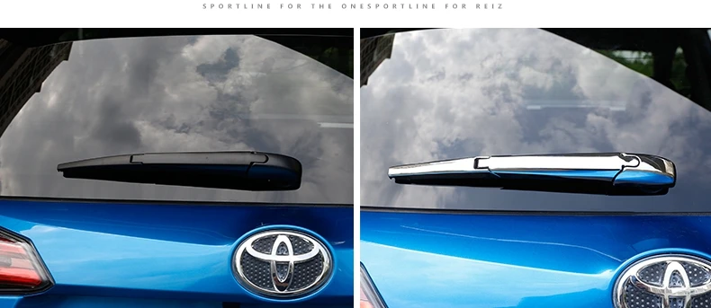 Для Toyota RAV4 2013 ABS хром задний хвост стеклоочиститель защиты украшения автомобиля стайлинга автомобилей