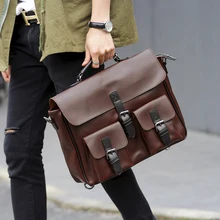 Tidog раскладушка Мужская поперечная сумка через плечо деловая сумка портфель