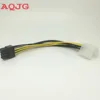 18cm 8Pin To Dual 4Pin Video Card Power Cord Y Shape 8 Pin PCI Express To Dual 4 Pin Molex Graphics Card Power Cable ► Photo 3/6