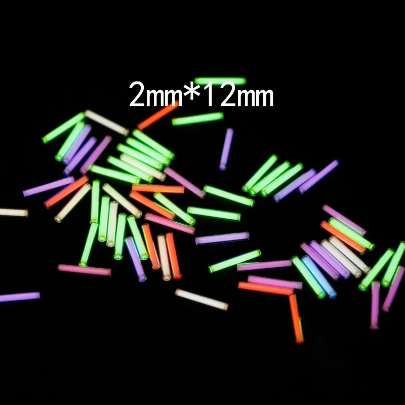  1.5mm*6mm 2mm*12mm 3mm*11mm 3mm*15mm 3mm*22.5mm 3mm*25mm Automatic light 25 years Glowing Tritium Tube EDC DIY Outdoor Tools