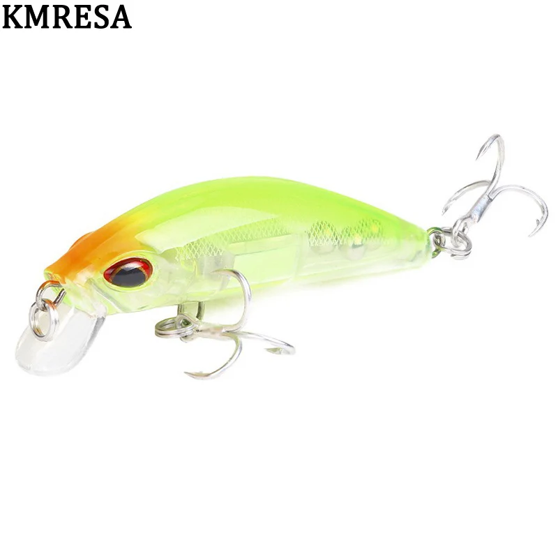 Fishing Lure 7cm 4g Minnow Wobbler 3D Eyes Isca Artificial Hard Lure Crankbait
