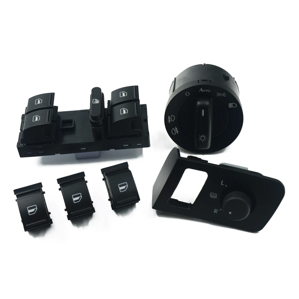 New mirror switch headlight switch window switch for Volkswagen Touran