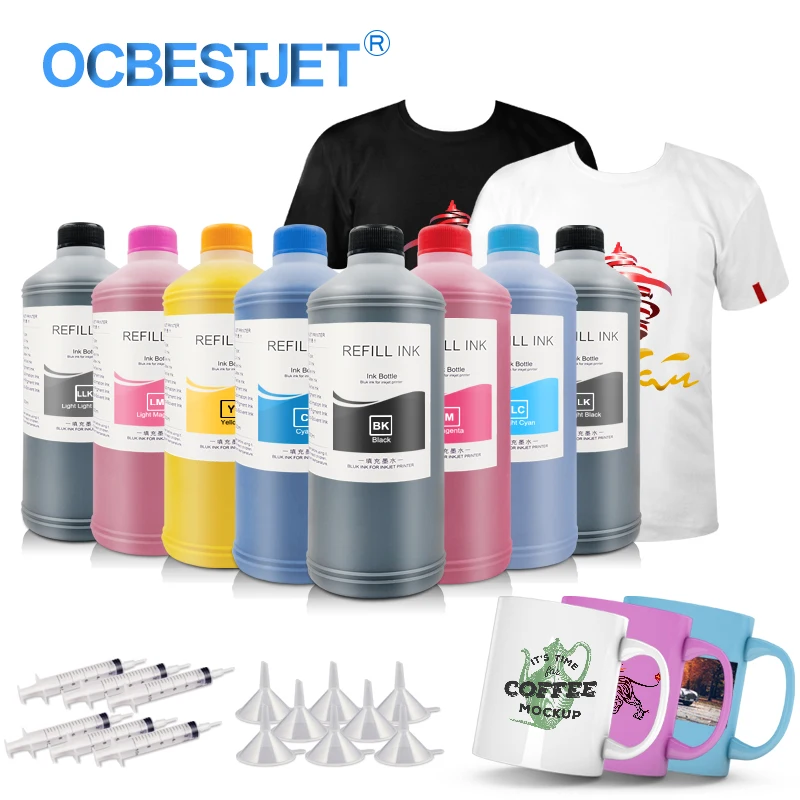 8x1000 мл универсальные сублимационные чернила теплопередачи чернила термопечати для Epson 3800 3880 7700 9700 7800 7880 7600 9600 T50 P800