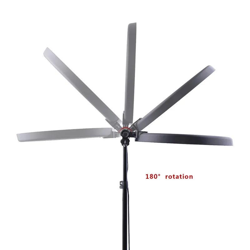  fusitu RL-18 Dimmable Photography Lighting 5500K LED Ring Light With Tripod Stand Big Bag Ring Lamp - 32800013849