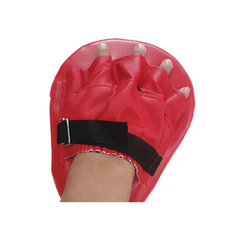 

Newly 1pc PU Hand Target 5 Fingers Mitt Focus Punching Pad for Karate Boxing Thai Martial BN99