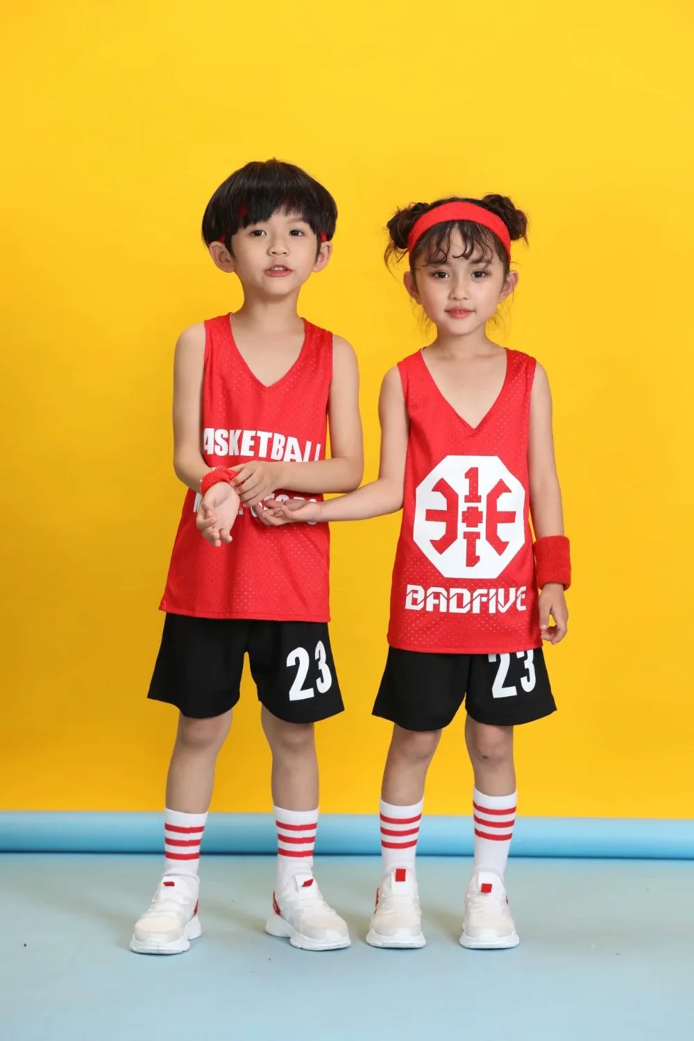 Детская быстросохнущая Двусторонняя баскетбольная футболка без рукавов для спорта на открытом воздухе свободные футболки для бега и спортзала