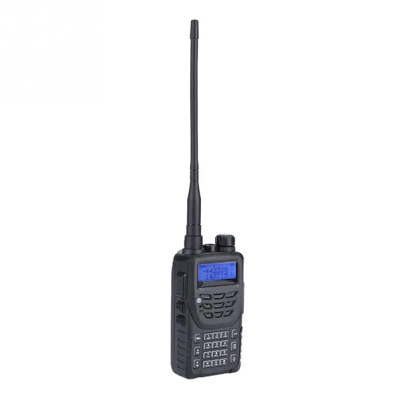 

Long Distance Walkie Talkie Waterproof Radio Transceiver FM Dual Band Antenna EU 100-240V