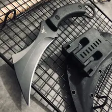 Тактический нож Karambit, охотничий нож для выживания, нож с фиксированным лезвием, коготь, мачете, джунгли, боевые ножи для кемпинга, EDC, ручной инструмент