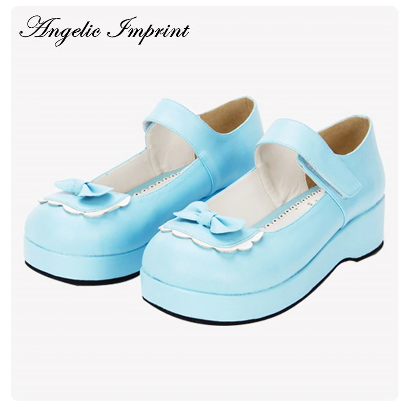 blue mary jane shoes