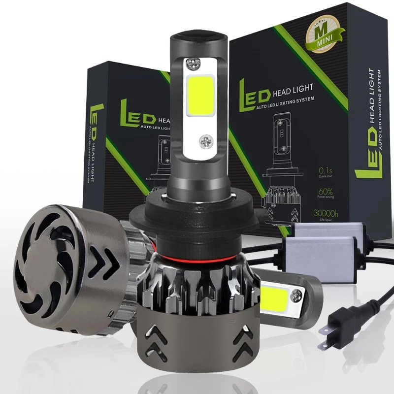 

2xNew High Performance H7 120W 20000LM LED Headlight Kit Beam Bulbs 6000K hot