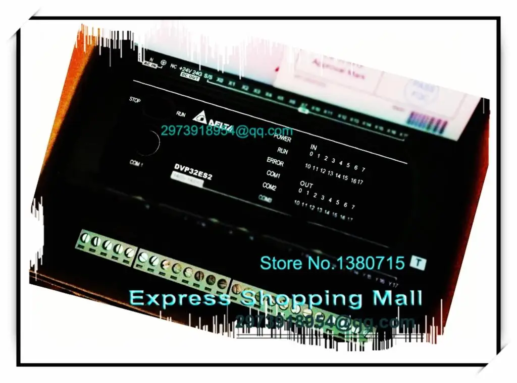 New Original DVP32ES200TC Delta PLC ES2 series 100-240VAC 16DI 16DO Transistor output dvp32es200t delta new original plc es2 series 100 240vac 16di 16do transistor output