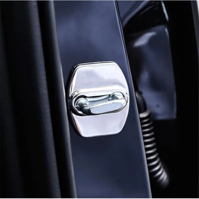 

Car styling Accessories Door Lock Cover For Hyundai ix35 iX45 ix20 iX25 i10 i20 i30 i40 HB20 Sonata Verna Solaris Elantra Accent