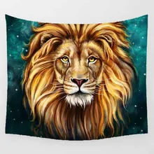 Hot sale different style animal lions pattern wall hanging tapestry home decoration wall tapestry tapiz pared Hot sale different style animal lions pattern wall hanging tapestry home decoration wall tapestry tapiz pared