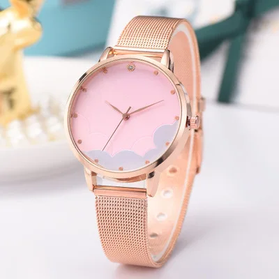 

Women Watches Bracelet Luxury Brand Stainless Steel Quartz Ladies Wristwatch Rose Gold Star Female Clock Montre Femme 2019