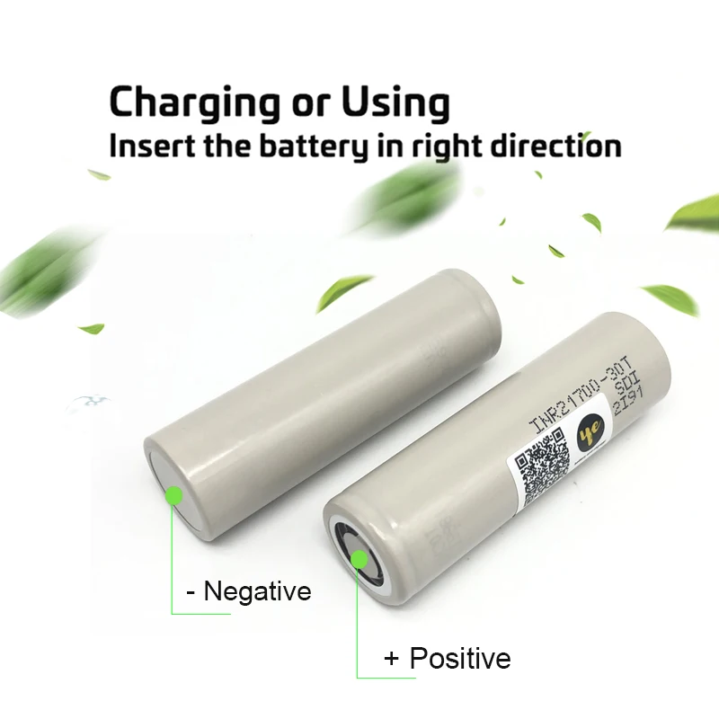 2019 новый оригинальный 30T 3000mAh 3 7 V 21700 батарея литий ионный аккумулятор