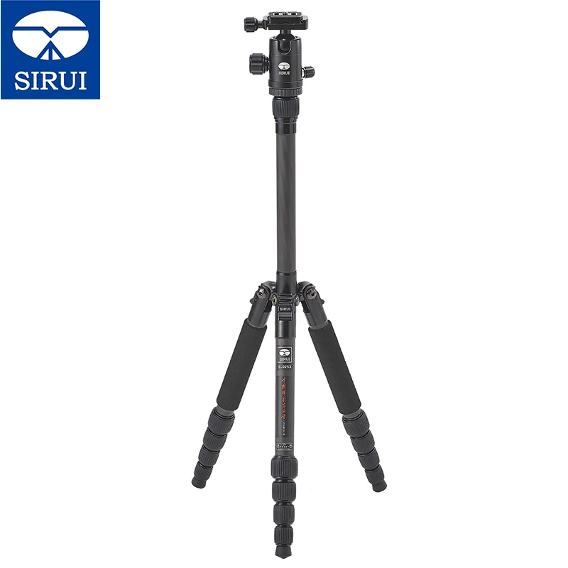 SIRUI T025X C10X Portable Carbon Fiber Tripod Kit Professional Mobile