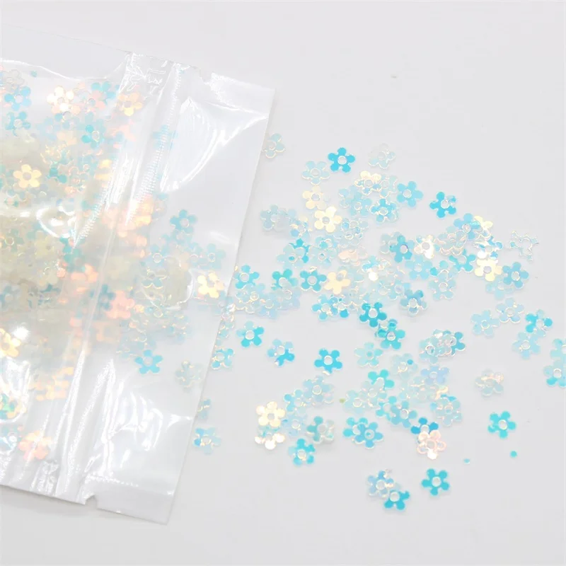 

KSCRAFT 4mm/7mm Flower Shape Sequins PVC Flat for DIY Card Making Craft Color Collection